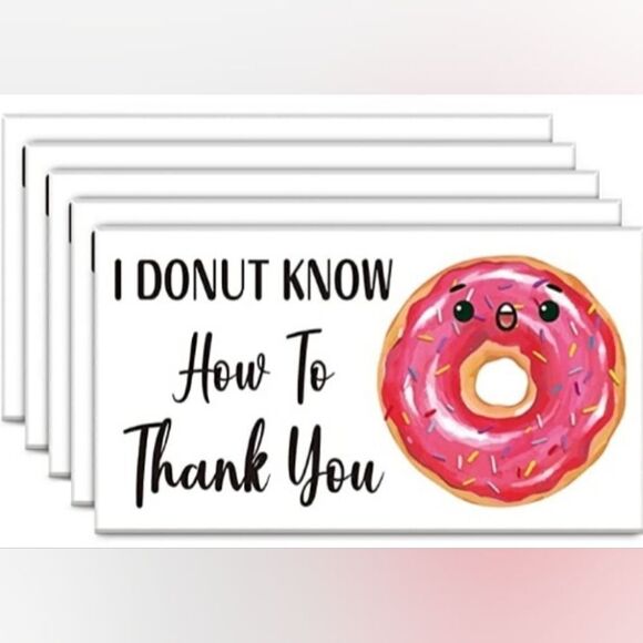 10pc 5 polymailers 10 x 13 + 5 matching thank you cards - Picture 3 of 4